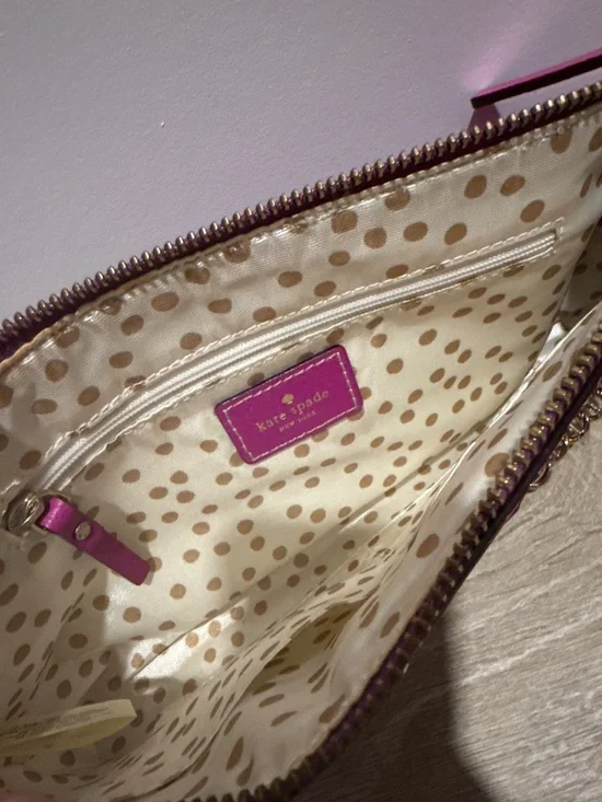 Kate Spade Byrd Wellesley Pink Leather Shoulder Bag - Picture 3 of 5